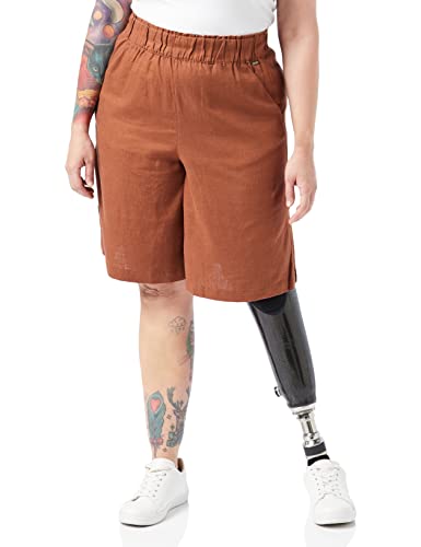 TOM TAILOR Denim Dames Linnen bermuda shorts - Afbeelding 3