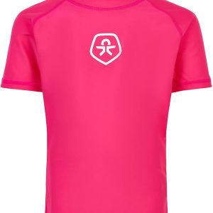 Color Kids Meisjes T-shirt solid UPF +50 zwemshirt set, Pink Yarrow, 104