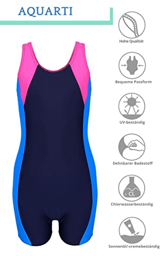 Aquarti Meisjes Badpak met Pijpjes en Racerback - Afbeelding 5