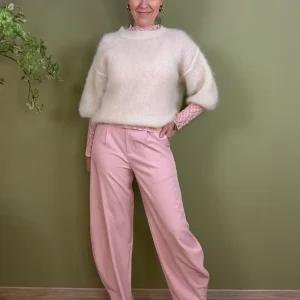 Ambika Broek Nina Barrel Poederroze