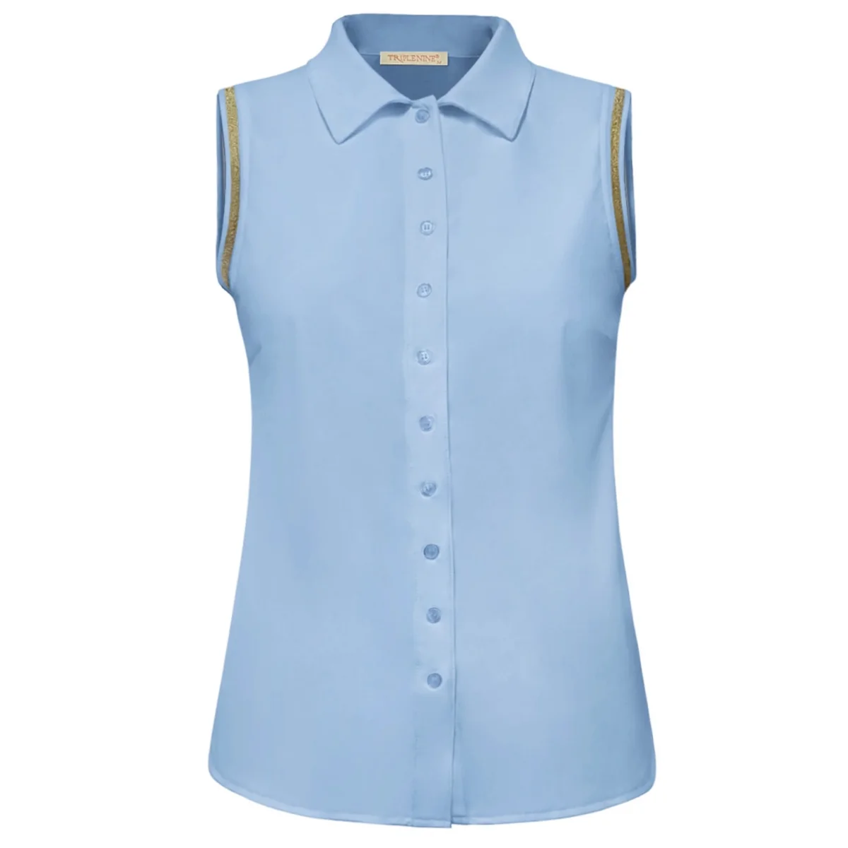 Triple Nine - Travel Blouse Jacky Lichtblauw - 5902